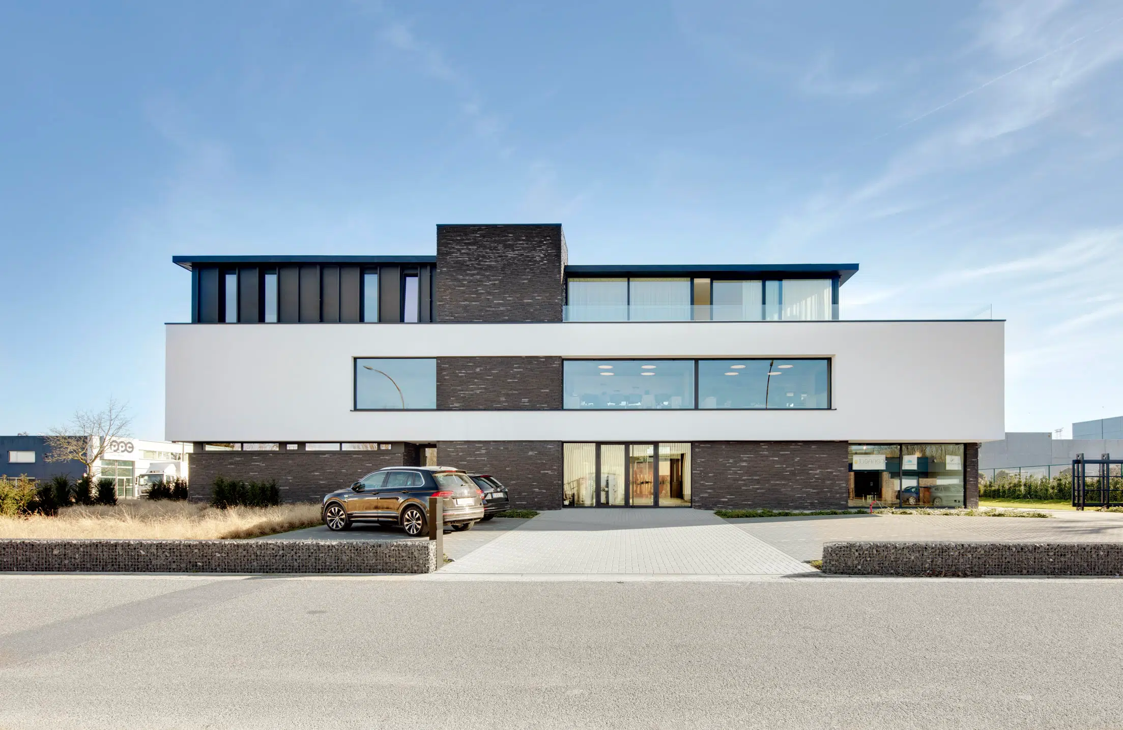 Realisatie van een woning tijdens een bouwproject bij ONA Architecten