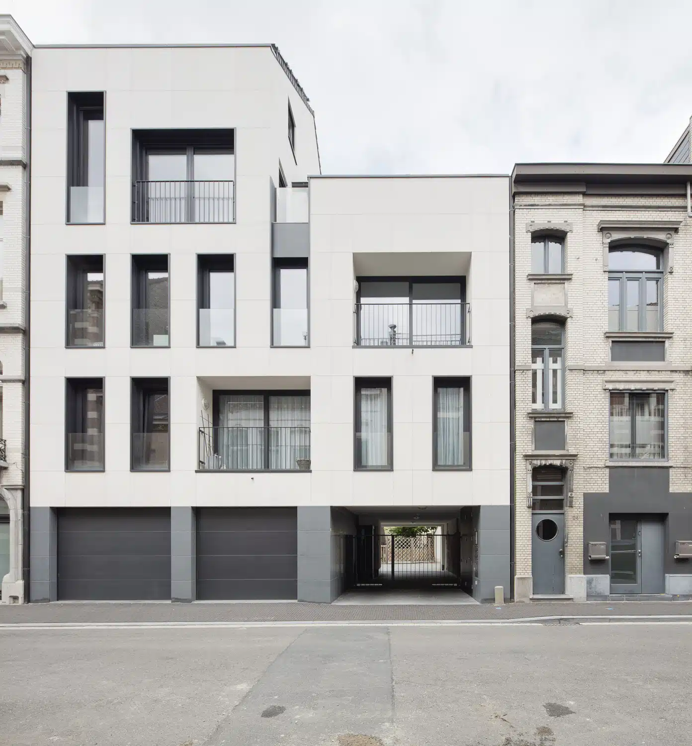 Exterieur van appartementen in Sint-Niklaas